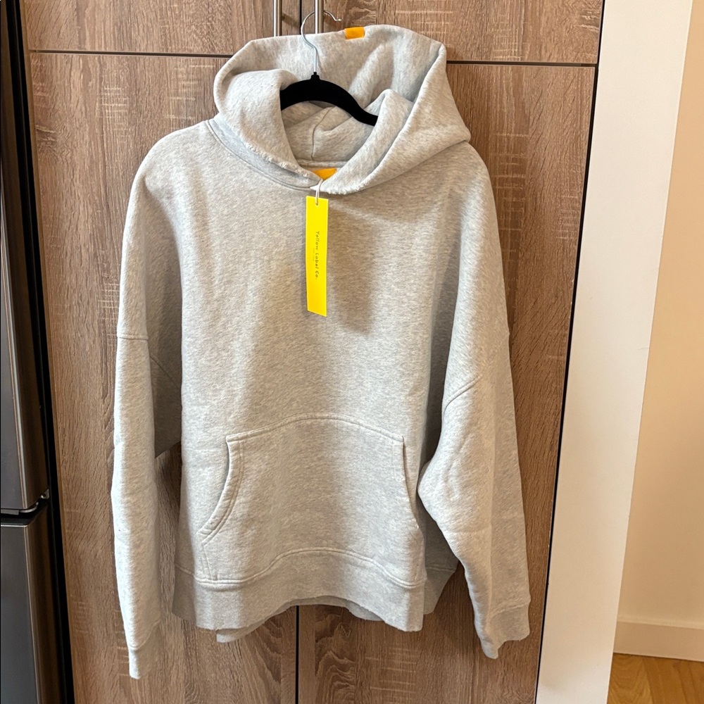 Yellow Label Co. NWT Jumbo Hoodie Sweatshirt